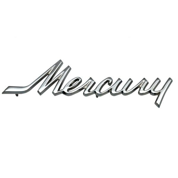 A chrome mercury logo is shown.