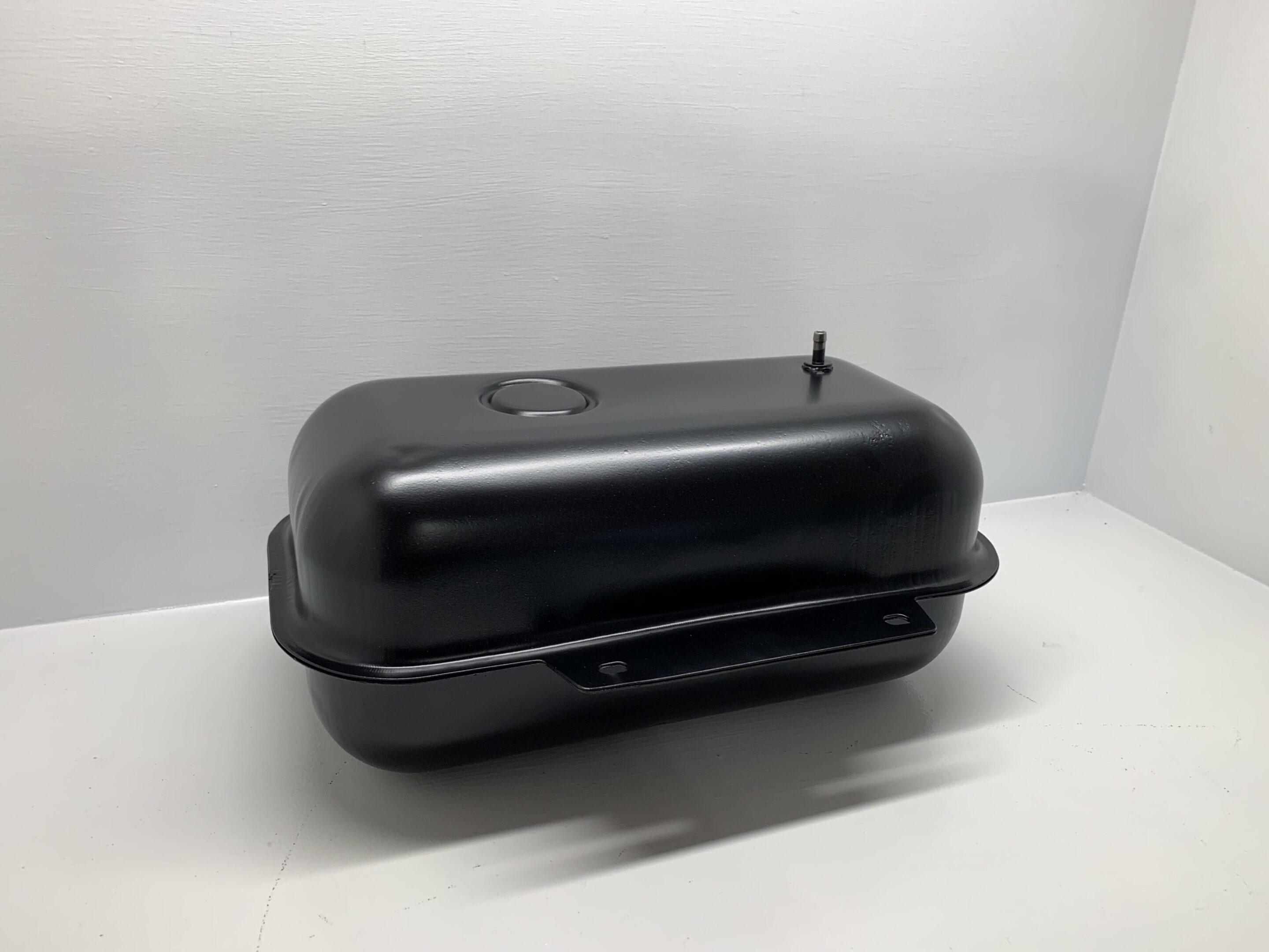 A black box sitting on top of a table.