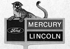 A black and white image of a sign with a cat on it.